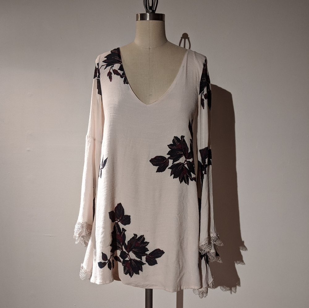Free People Dress with Bell Sleeves